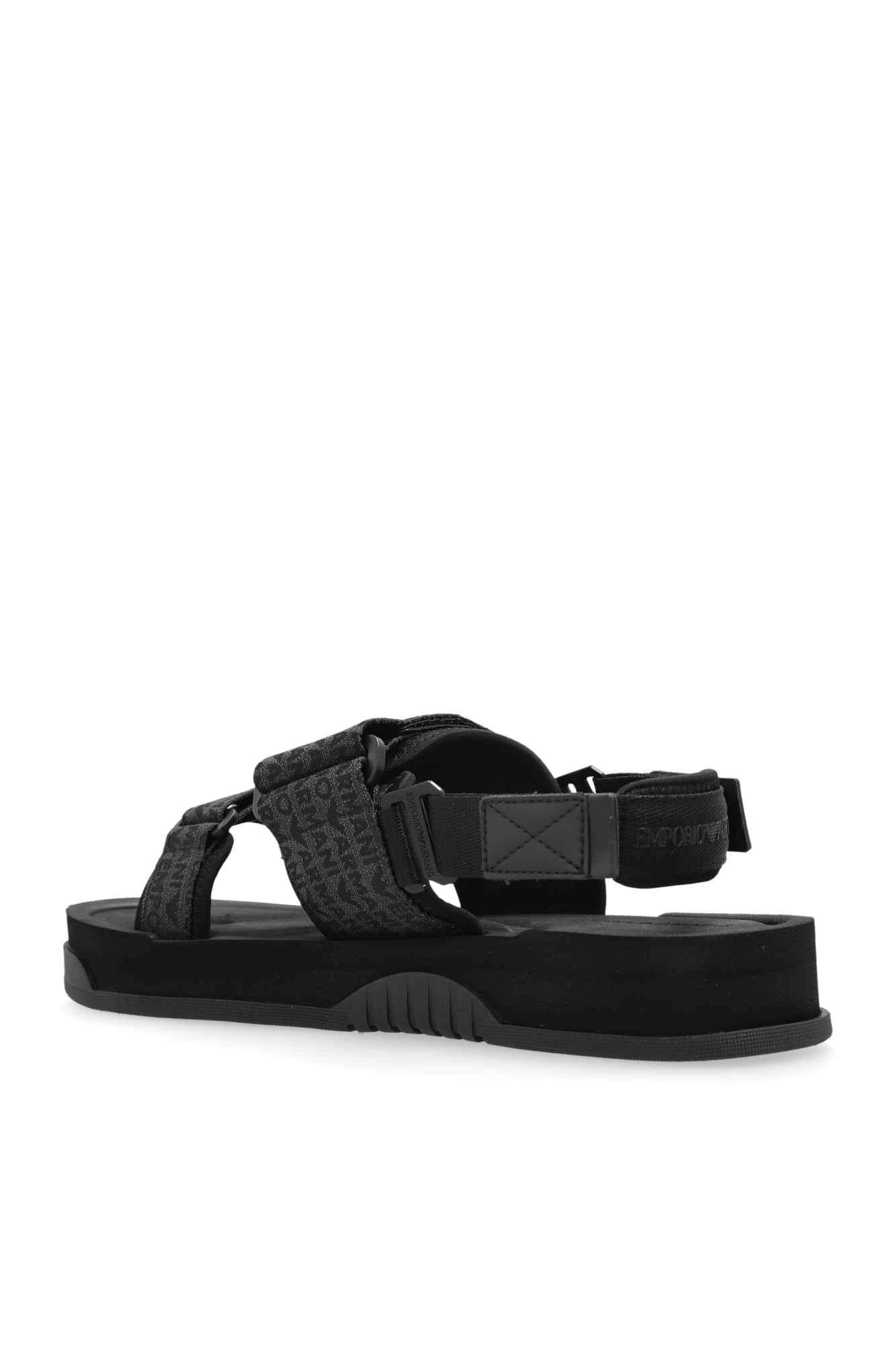 サンダル EMPORIO ARMANI Men Sandals Black X4P134XD405 00002 EMPORIO ARMANI: Shoes men - Black | Emporio Armani sandals